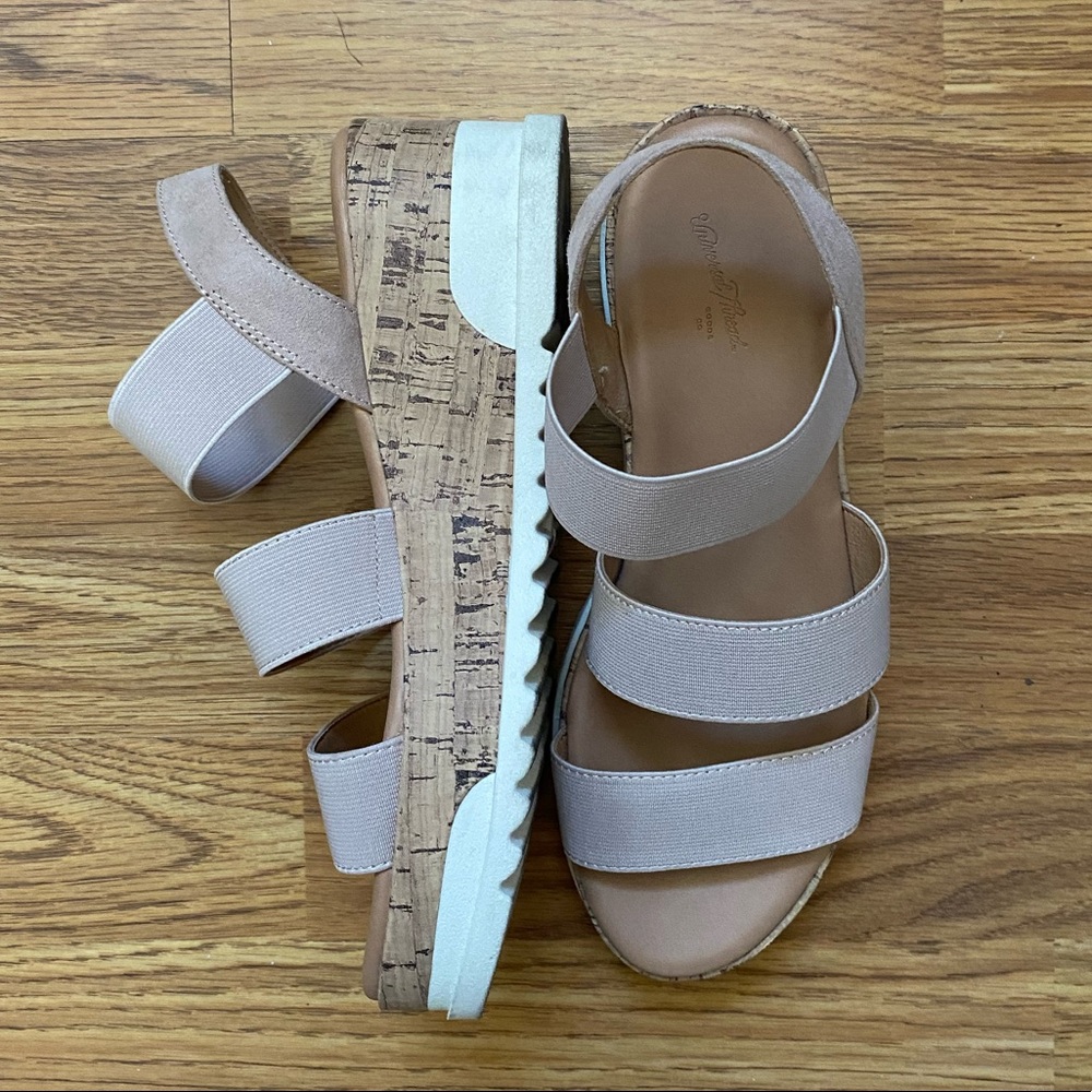 Target wedge sandals (universal thread)